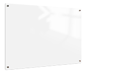 Whiteboard Glas Transparant