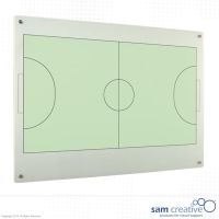 Whiteboard Glas Solid Zaalvoetbal 90x120 cm