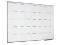 Whiteboard 5-week ma-zo 60x90 cm
