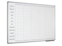 Whiteboard Jaarplanner ma-vr 60x90 cm