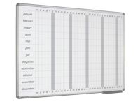 Whiteboard Jaarplanner ma-za 60x120 cm