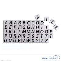 Magnetische Letters, complete set 10x22 cm