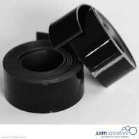 Whiteboard Magneetband 20mm zwart