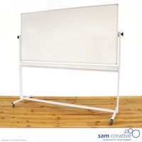 Whiteboard Kantelbord Pro Verrijdbaar 90x120 cm